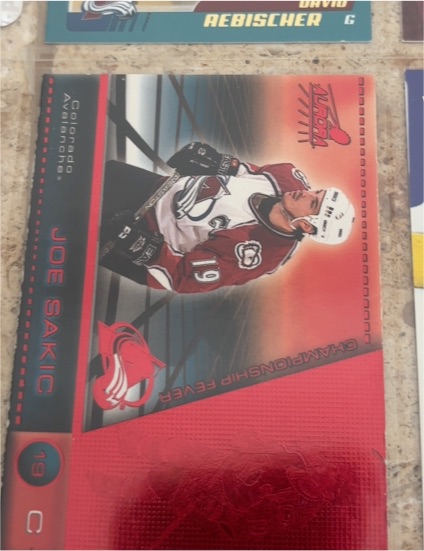1998-99 Pacific Aurora Championship Fever #13 Joe Sakic — front