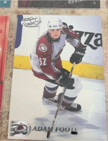 1998-99 Pacific #52 Adam Foote — front