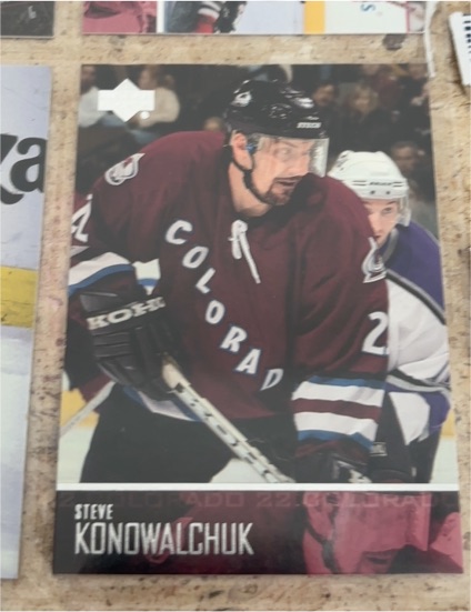 2003-04 Upper Deck #290 Steve Konowalchuk — front