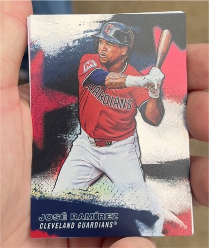 2026 Topps Series 1 Stars of MLB #SMLB-18 José Ramírez — front