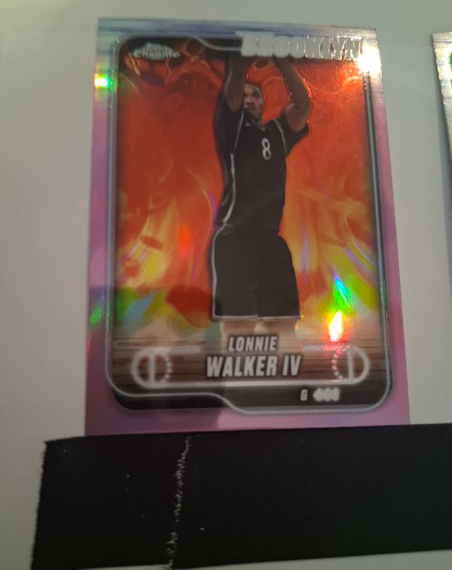 2024-25 Topps Chrome #180 Lonnie Walker IV — front