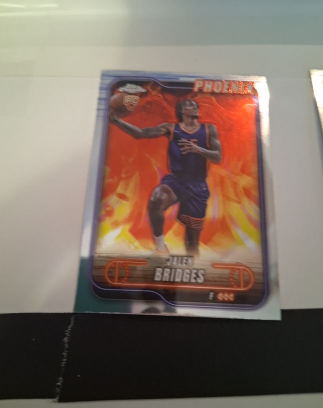 2024-25 Topps Chrome #146 Jalen Bridges — front
