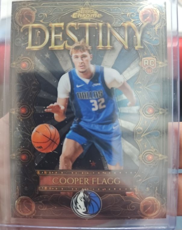 2025-26 Topps Chrome Destiny #D-1 Cooper Flagg — front