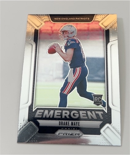 2024 Panini Prizm - Emergent #4 Drake Maye — front
