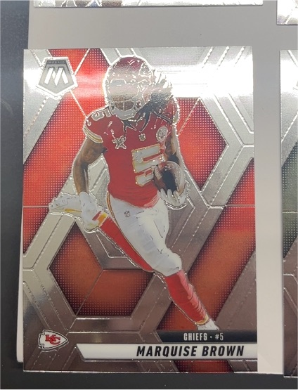 2025 Panini Mosaic #73 Marquise Brown — front