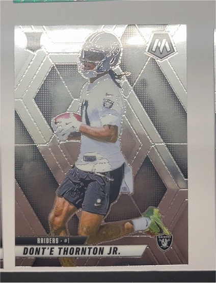2025 Panini Mosaic #369 Dont'e Thornton Jr. — front