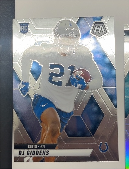 2025 Panini Mosaic #350 DJ Giddens — front