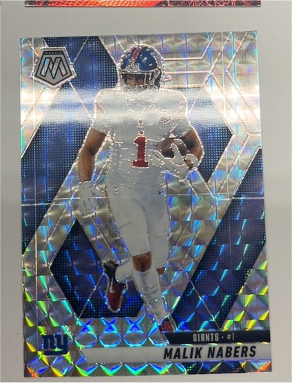 2025 Panini Mosaic #100 Malik Nabers — front