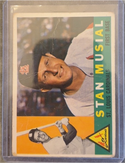 1960 Topps #250 Stan Musial — front