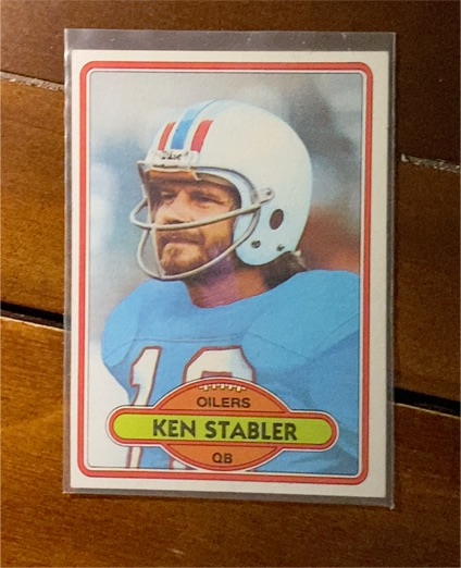 1980 Topps #65 Ken Stabler — front
