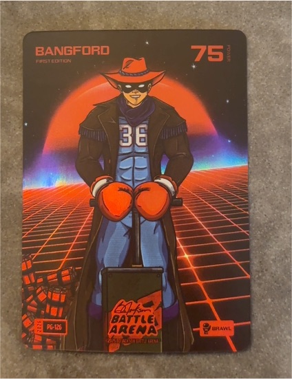 2026 Battle Arena Bangford #PG-126 — front
