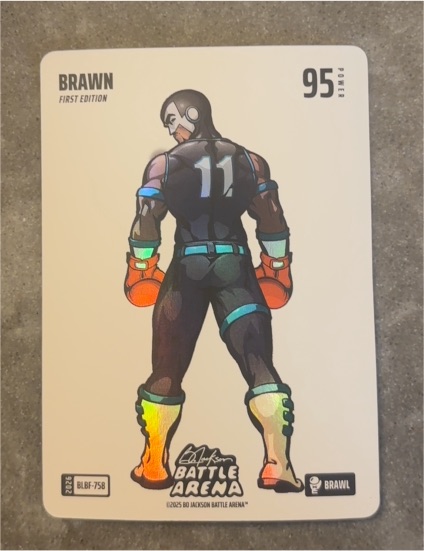 2026 Bo Jackson Battle Arena #BLBF-758 AJ Brown Brawn — front