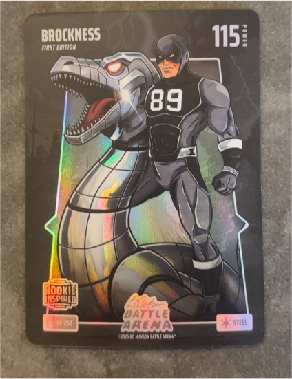 2026 Bo Jackson Battle Arena #139 Brock Bowers Brockness Steel — front