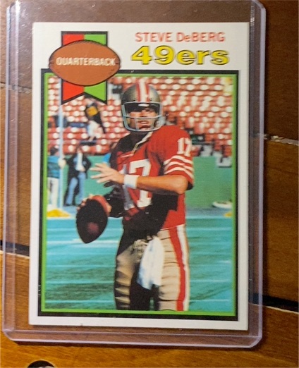1979 Topps #77 Steve DeBerg — front