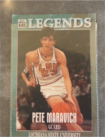 1996 Sports Illustrated for Kids Legends #51 Pete Maravich — front