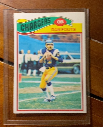 1977 Topps #274 Dan Fouts — front