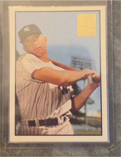 1996 Topps Commemorative Set #22 Mickey Mantle — front