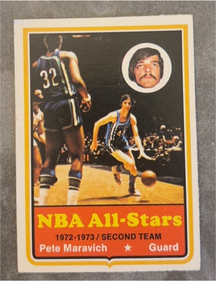 1973-74 Topps #130 Pete Maravich — front