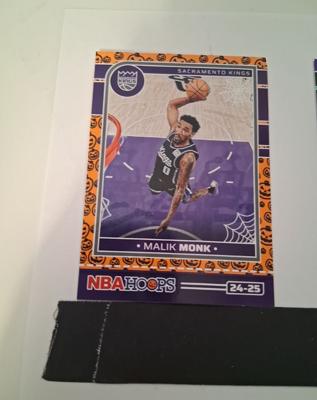 2024-25 Panini Haunted Hoops #58 Malik Monk — front