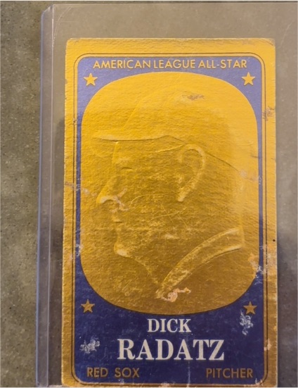 1965 Topps Embossed #48 Dick Radatz — front