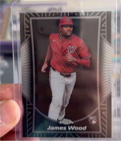 2025 Topps Chrome #SE-13 James Wood — front