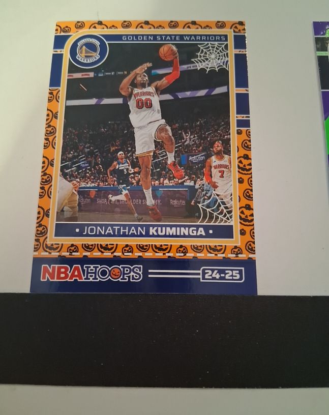 2024-25 Panini Haunted Hoops Orange #86 Jonathan Kuminga — front