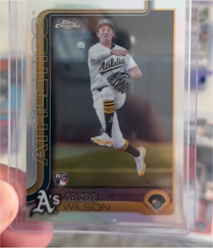 2025 Topps Chrome #96 Jacob Wilson — front