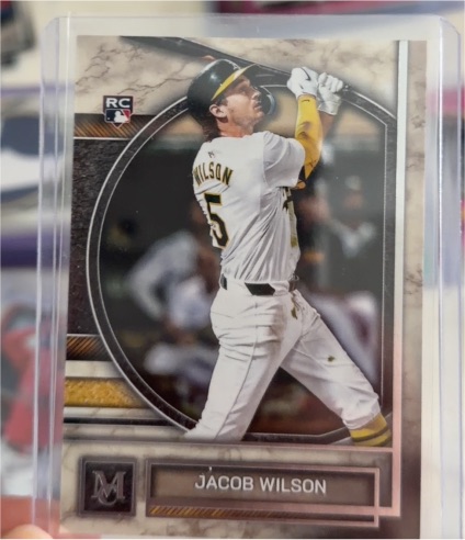 2025 Topps Museum Collection #81 Jacob Wilson — front