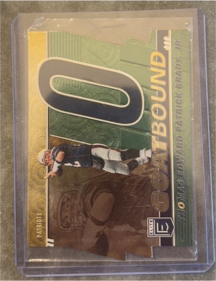 2022 Panini Donruss Elite Goatbound #GB-T17 Tom Brady — front