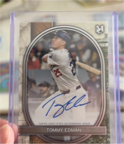 2025 Topps Museum Collection #AA-TE Tommy Edman — front