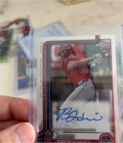 2025 Topps Chrome #RA-BTE Bryce Teodosio — front