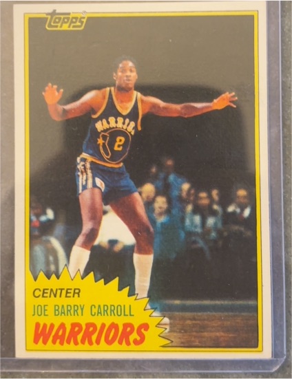 1981-82 Topps #71 Joe Barry Carroll — front