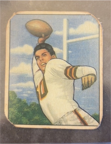 1950 Bowman #45 Otto Graham — front