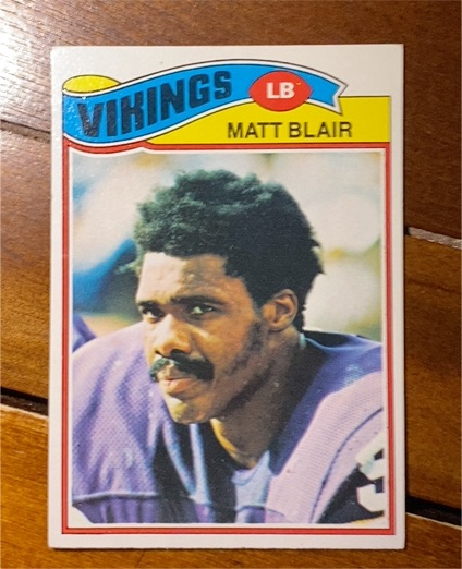 1977 Topps #84 Matt Blair — front