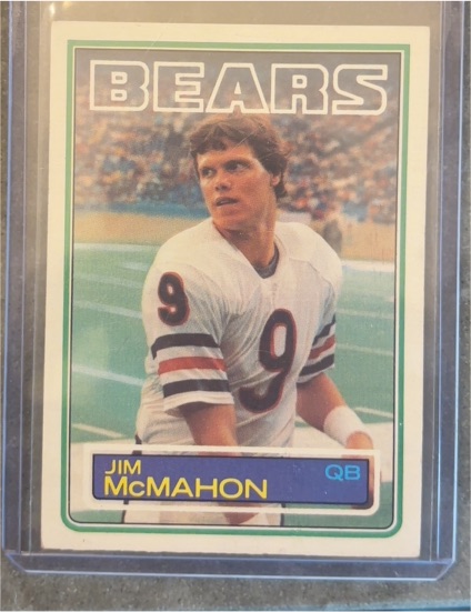 1983 Topps #33 Jim McMahon — front