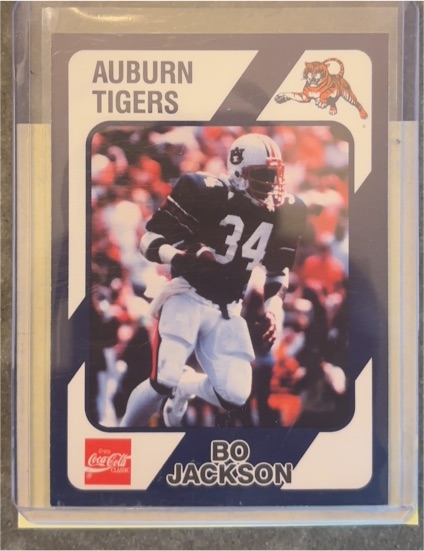1989 Collegiate Collection #39 Bo Jackson — front