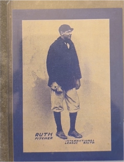 1914 Baltimore News Babe Ruth Pitcher International League Baltimore — front