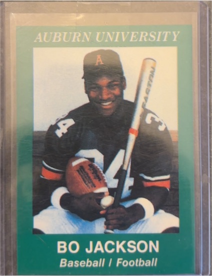 1986 AAMER Sport #NNO Bo Jackson — front