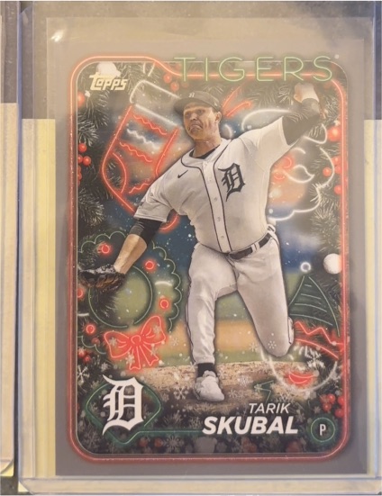 2024 Topps Holiday #H144 Tarik Skubal — front