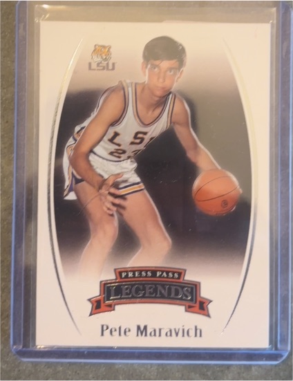 2007 Press Pass Legends #35 Pete Maravich — front