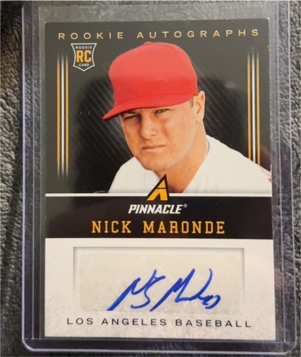 2013 Panini Pinnacle Rookie Autographs #NM Nick Maronde — front