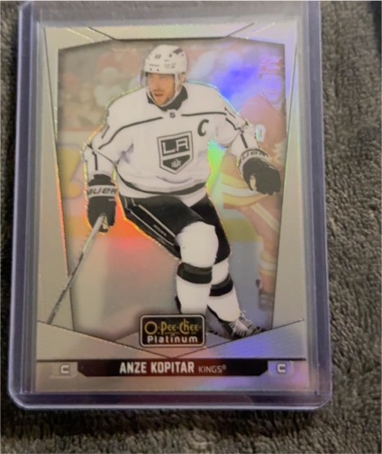 2024-25 O-Pee-Chee Platinum #7 Anze Kopitar — front
