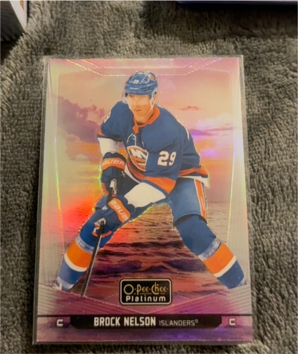 2024-25 O-Pee-Chee Platinum #34 Brock Nelson — front