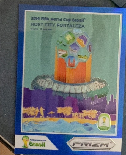 2014 Panini Prizm World Cup Posters #5 Host City Fortaleza — front