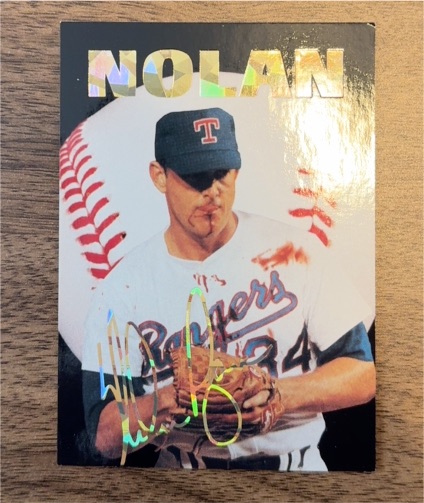 1993 Sports Stars Nolan Ryan Texas Rangers — front