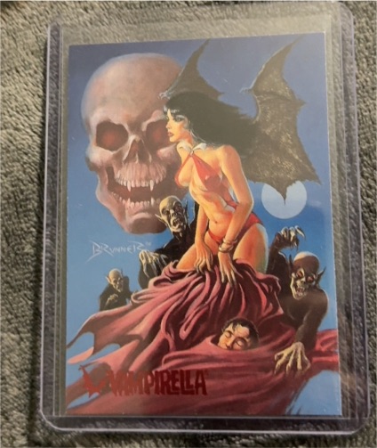 1995 Topps Visions of Vampirella #79 — front