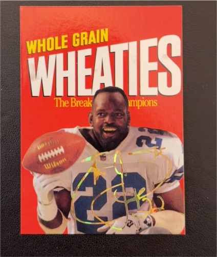 1994 Sports Stars USA #102 Emmitt Smith Wheaties — front