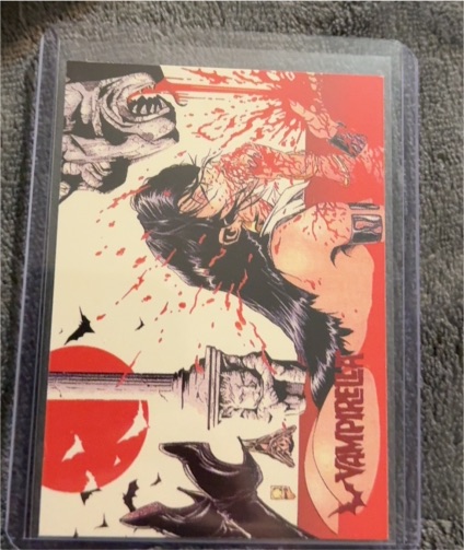 1995 Topps Vampirella #73 — front