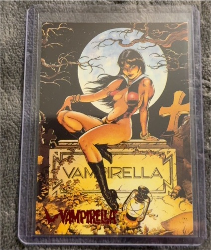 2011 Breygent Vampirella Promo Trading Card #Promo-UK — front