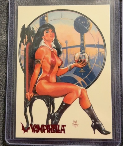 1995 Topps Visions of Vampirella #81 — front
